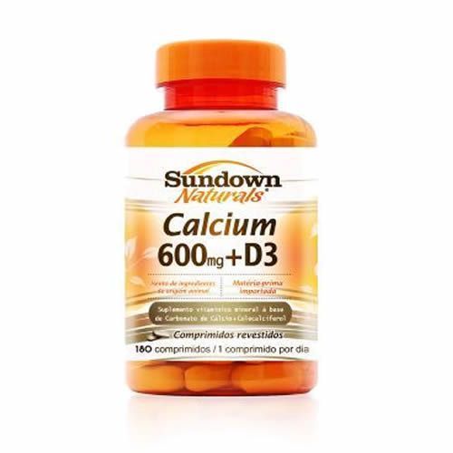 Calcium 600 Mg+D3 - 180 Comprimidos - Sundown