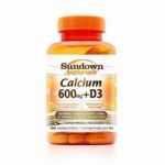 Calcium 600 Mg+D3 - 180 Comprimidos - Sundown