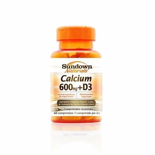 Calcium 600 Mg+D3 - 60 Comprimidos - Sundown