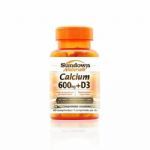 Calcium 600 Mg+D3 - 60 Comprimidos - Sundown