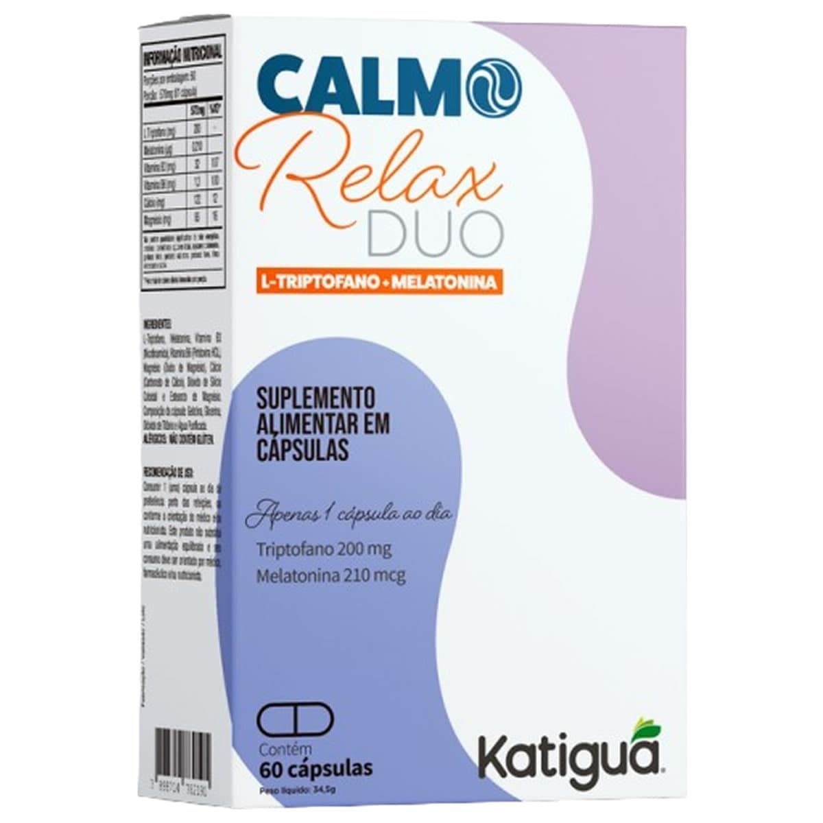 Calmorelax Duo - 60 C�psulas - Katigu�