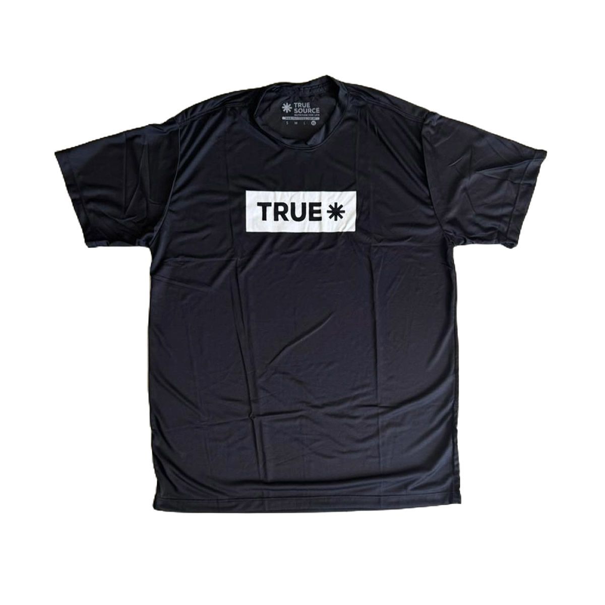 Camiseta Dry Fit - Tamanho GG Preta - True Source