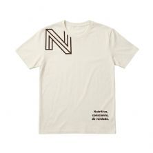 Camiseta Algod�o - Tamanho G Branca - Nutrify