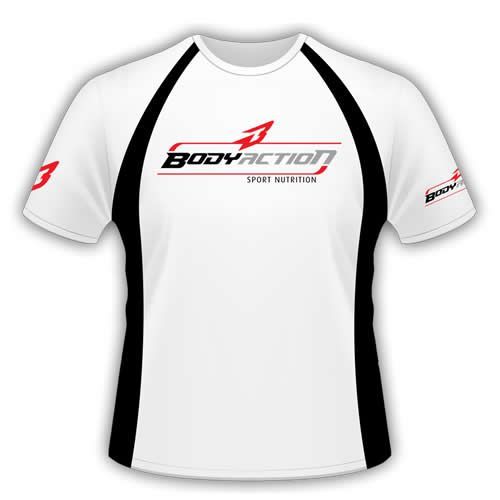 Camiseta BodyAction - Branca Tamanho GG - BodyAction