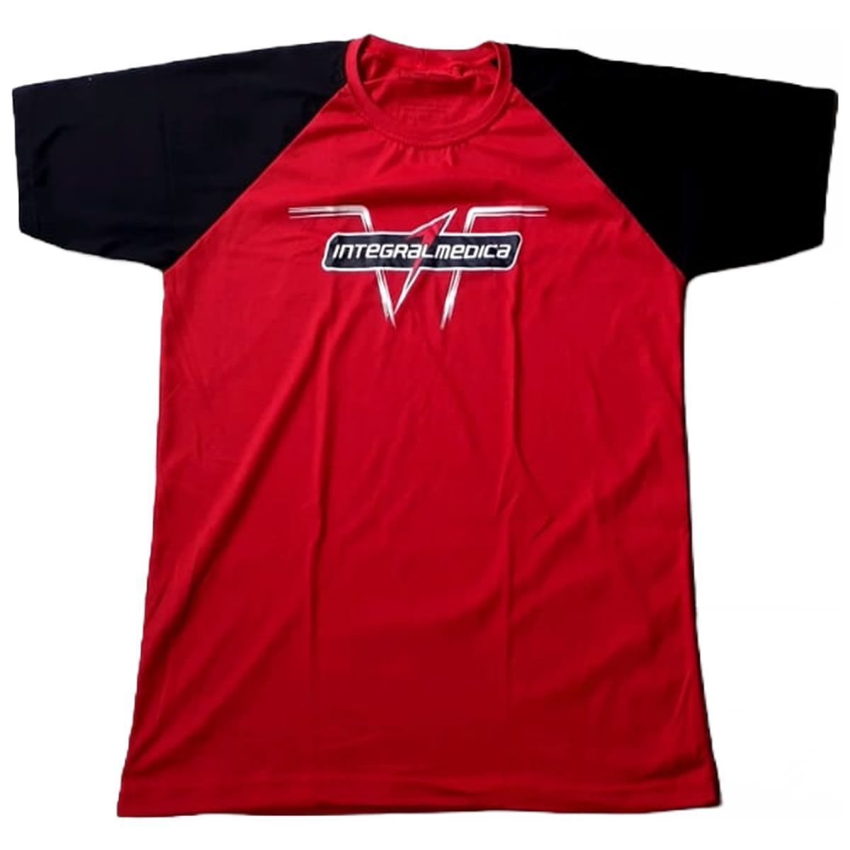 Camiseta Champion - Tamanho M Vermelha/Preto - IntegralM�dica