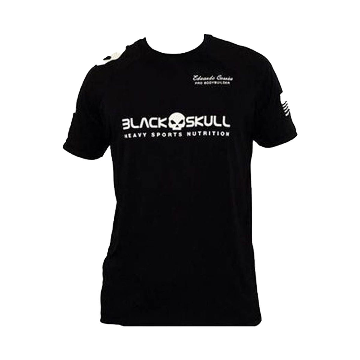 Camiseta Dry Fit - Preta Tamanho M - Black Skull