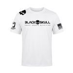 Camiseta Dry Fit Soldado Bope - Tamanho M Branca - Black Skull