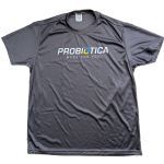 Camiseta Dry Fit - Tamanho G Cinza - Probi�tica
