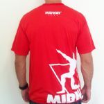 Camiseta dry fit - Vermelha Tamanho G - Midway