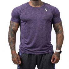 Camiseta Drytech - Tamanho GG Roxa - Canibal