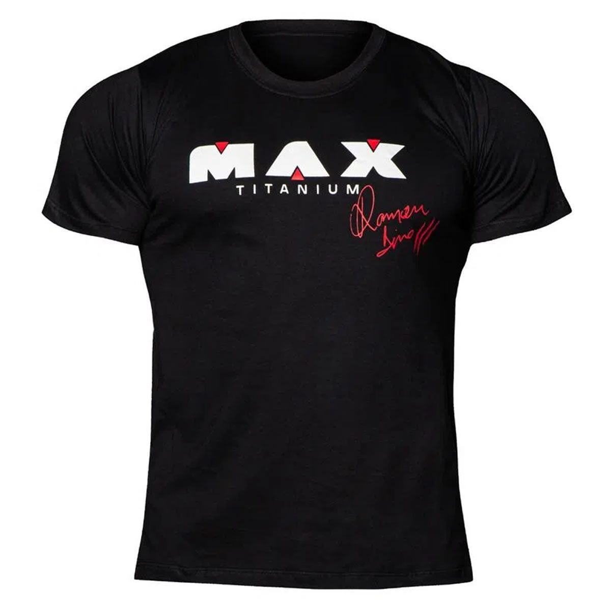 Camiseta Edi��o Limitada Ramon Dino - Tamanho P Preta - Max Titanium