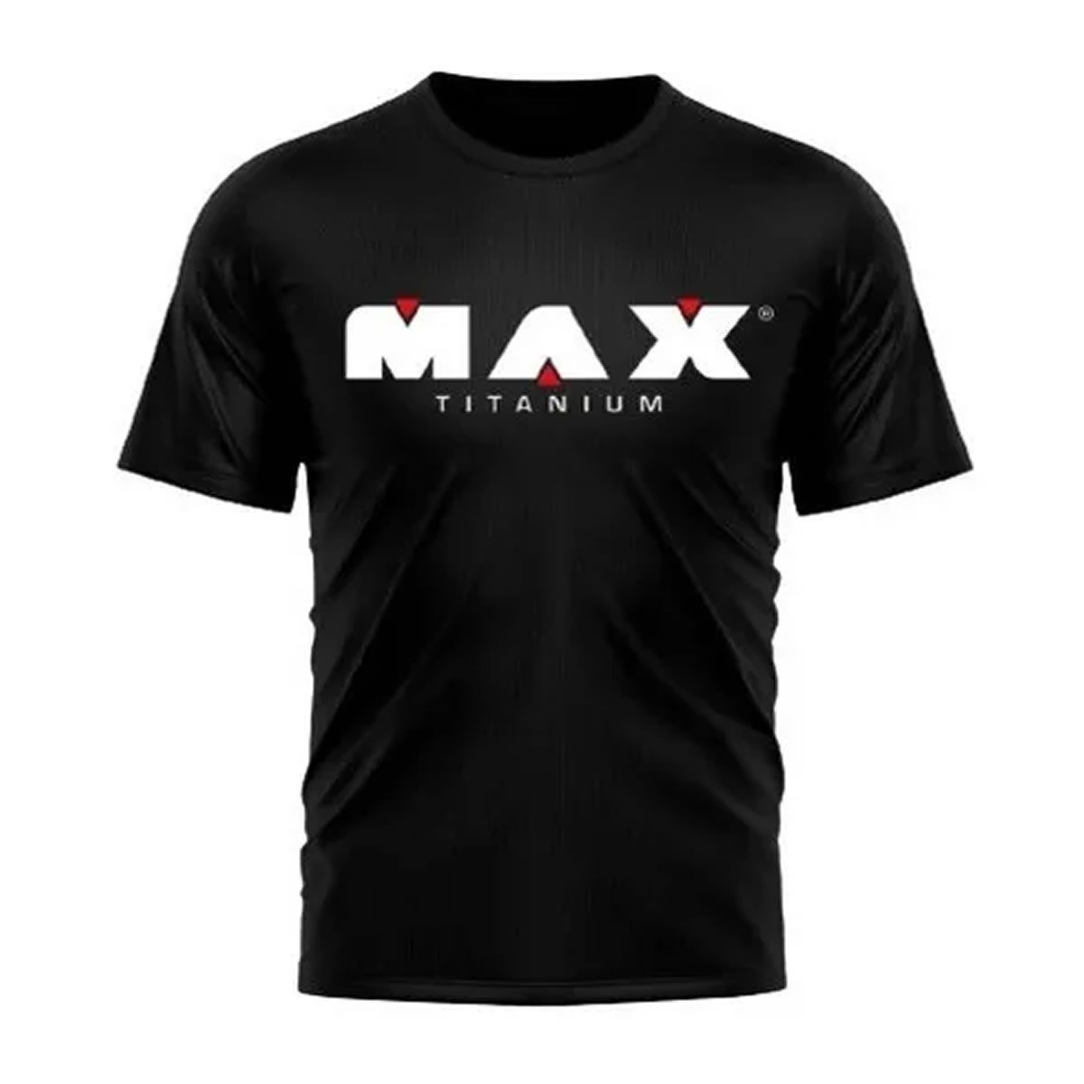 Camiseta Elite Member - Tamanho G Preta - Max Titanium