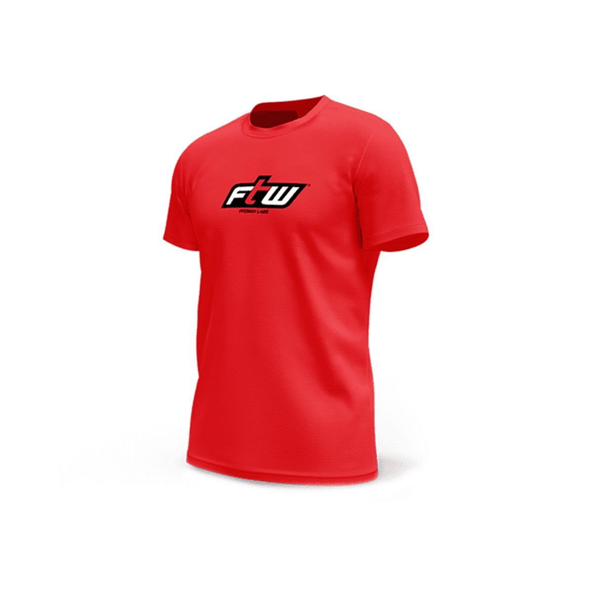 Camiseta Ftw Poliester - Vermelha Tamanho M - FTW