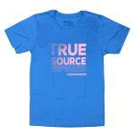 Camiseta Malha - Tamanho M Azul Anil - True Source