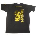 Camiseta Masculina - Tamanho GG Preto - Leader Nutrition