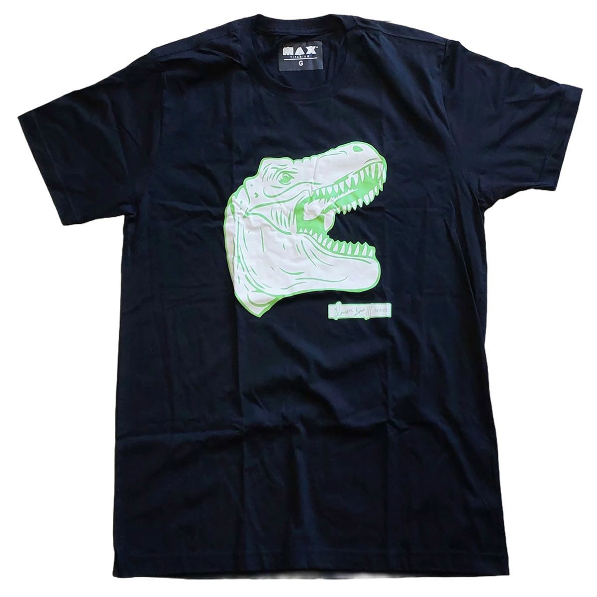 Camiseta Max Dino - Tamanho G Preto - True Source