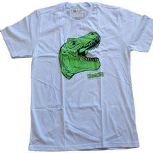 Camiseta Max Dino - Tamanho GG Branco - True Source