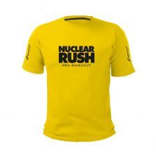 Camiseta Nuclear Rush - Tamanho XG Amarela e Preto - BodyAction