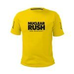 Camiseta Nuclear Rush - Tamanho XG Amarela e Preto - BodyAction