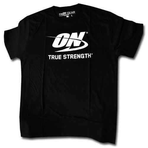 Camiseta ON True Strength - G Preta - Optimum Nutrition