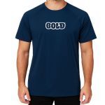 Camiseta Poliamida - Tamanho M Azul Marinho - Bold