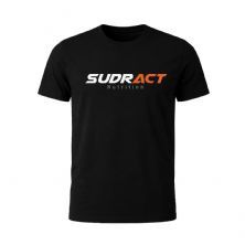 Camiseta Poliesportiva Preta - Tamanho M - Sudract Nutrition