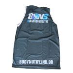 Camiseta Regata Masculina - Preta Tamanho G - Body Nutry