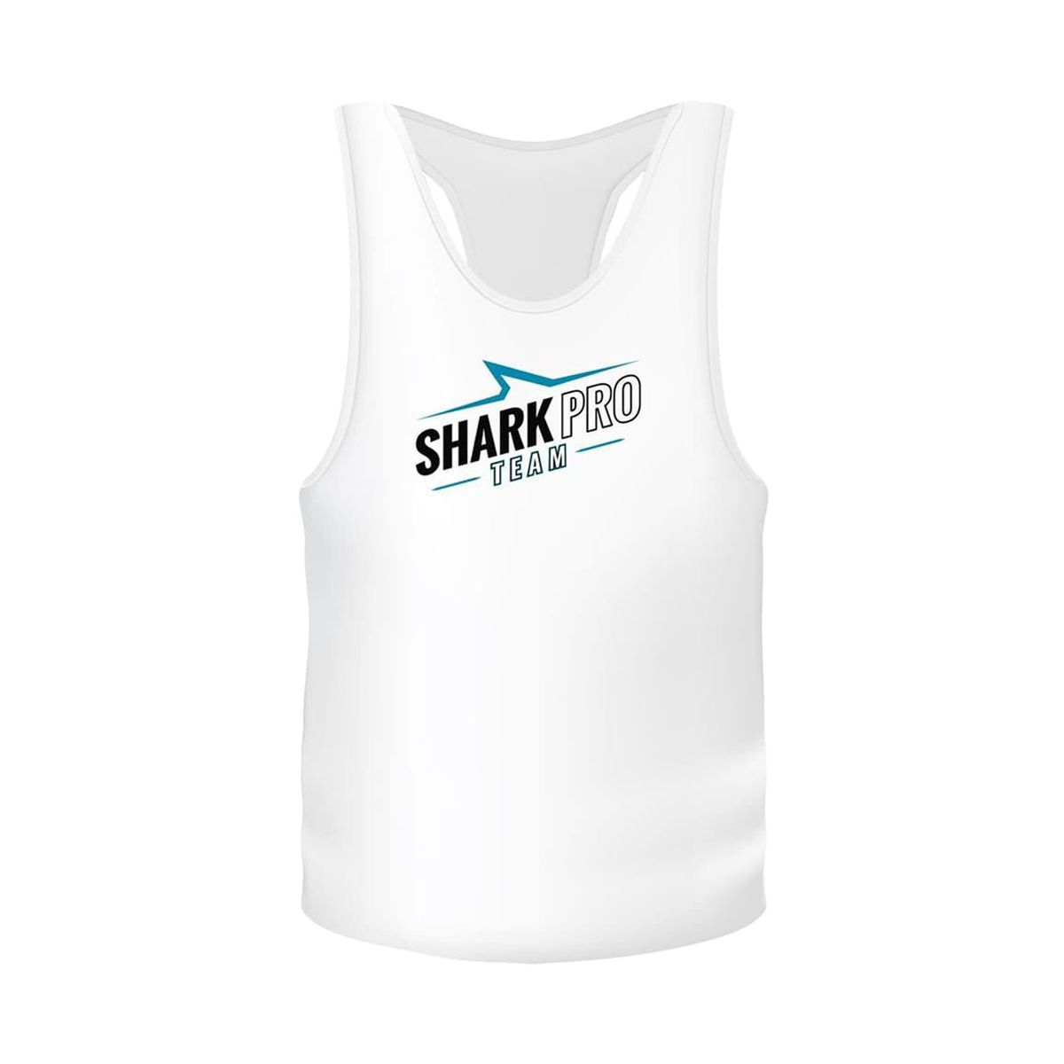 Camiseta Regata Poliester - Tamanho G Branco - Shark Pro