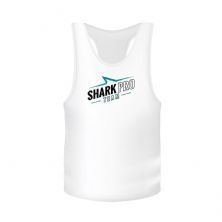 Camiseta Regata Poliester - Tamanho M Branco - Shark Pro