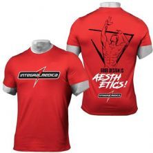 Camiseta Reglan Dry Fit Masculina - Vermelha Tamanho G - Integralm�dica