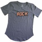 Camiseta Rock - Tamanho XGG Cinza - Rock Peanut