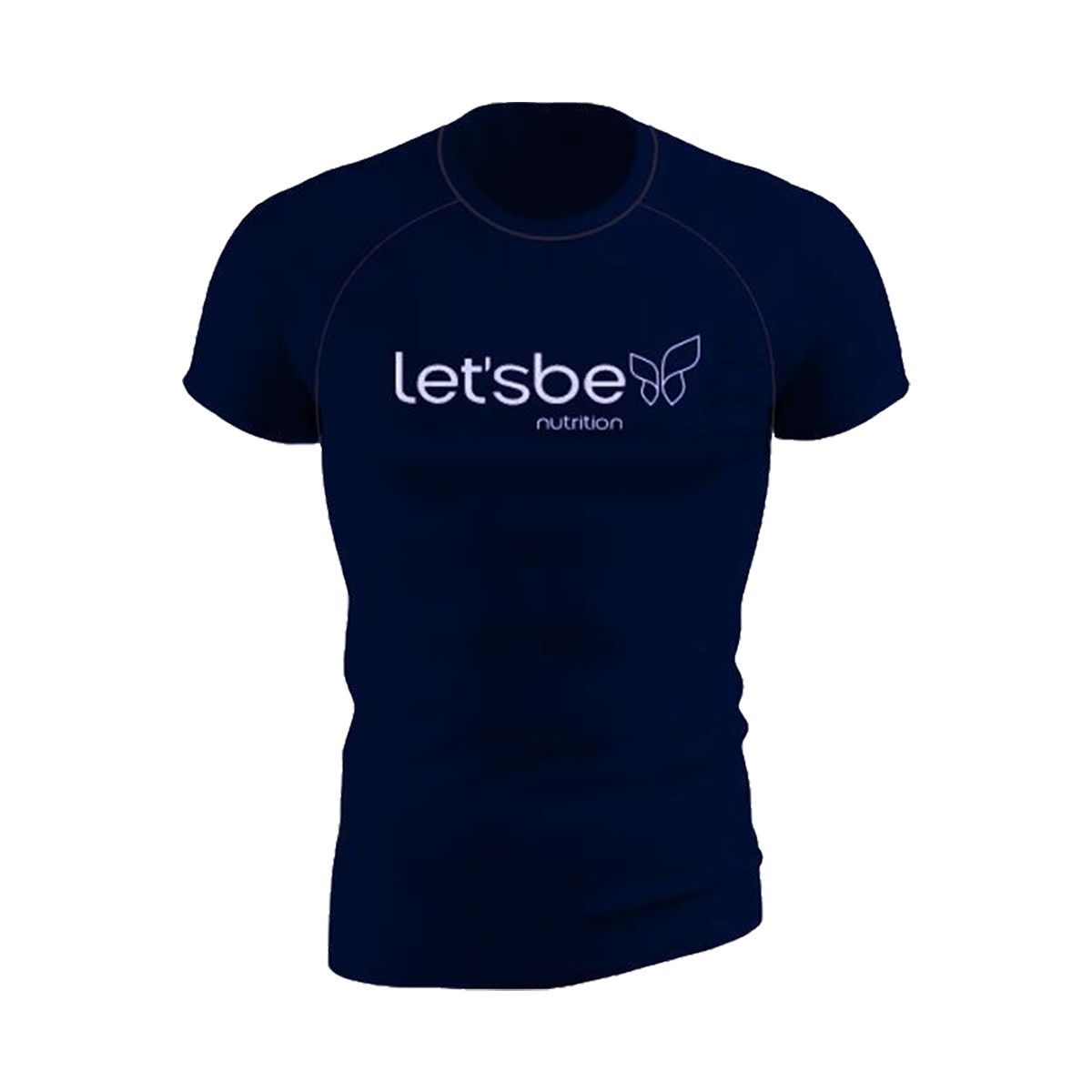 Camiseta Super Dry 100% Poliester - Azul Tamanho M - Lets Be Nutrition