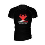 Kit 5X Camiseta Super Dry 100% Poliester  -  Preta Tamanho GG  - OtimaNutri