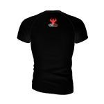 Kit 5X Camiseta Super Dry 100% Poliester  -  Preta Tamanho GG  - OtimaNutri