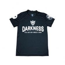 Camiseta T-Shirt Preta Darkeness G - Integral*** BRANCO AVERMELHADO ***