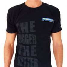 Camiseta The Bigger The Better - Preta Tamanho M - Probi�tica