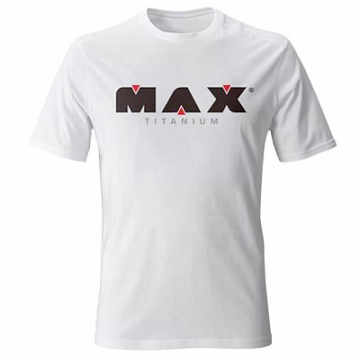 Camiseta Treino 100% Poli�ster - Tamanho  GG Branca - Max Titanium
