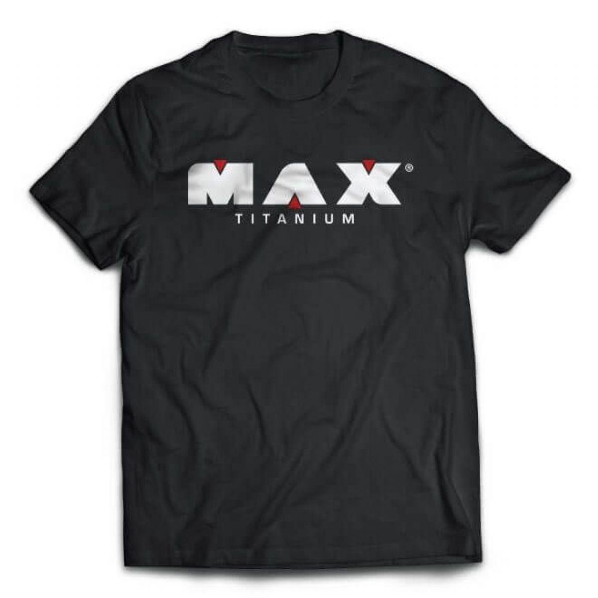 Camiseta Treino 100% Poli�ster - Tamanho  GG Preta - Max Titanium