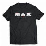 Camiseta Treino 100% Poli�ster - Tamanho XG Preta - Max Titanium	