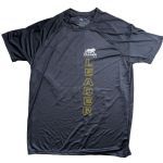 Camiseta Unisex - Tamanho P Preta - Leader Nutrition