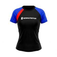 Camiseta Velox - Baby Look G Preto - NewNutrition