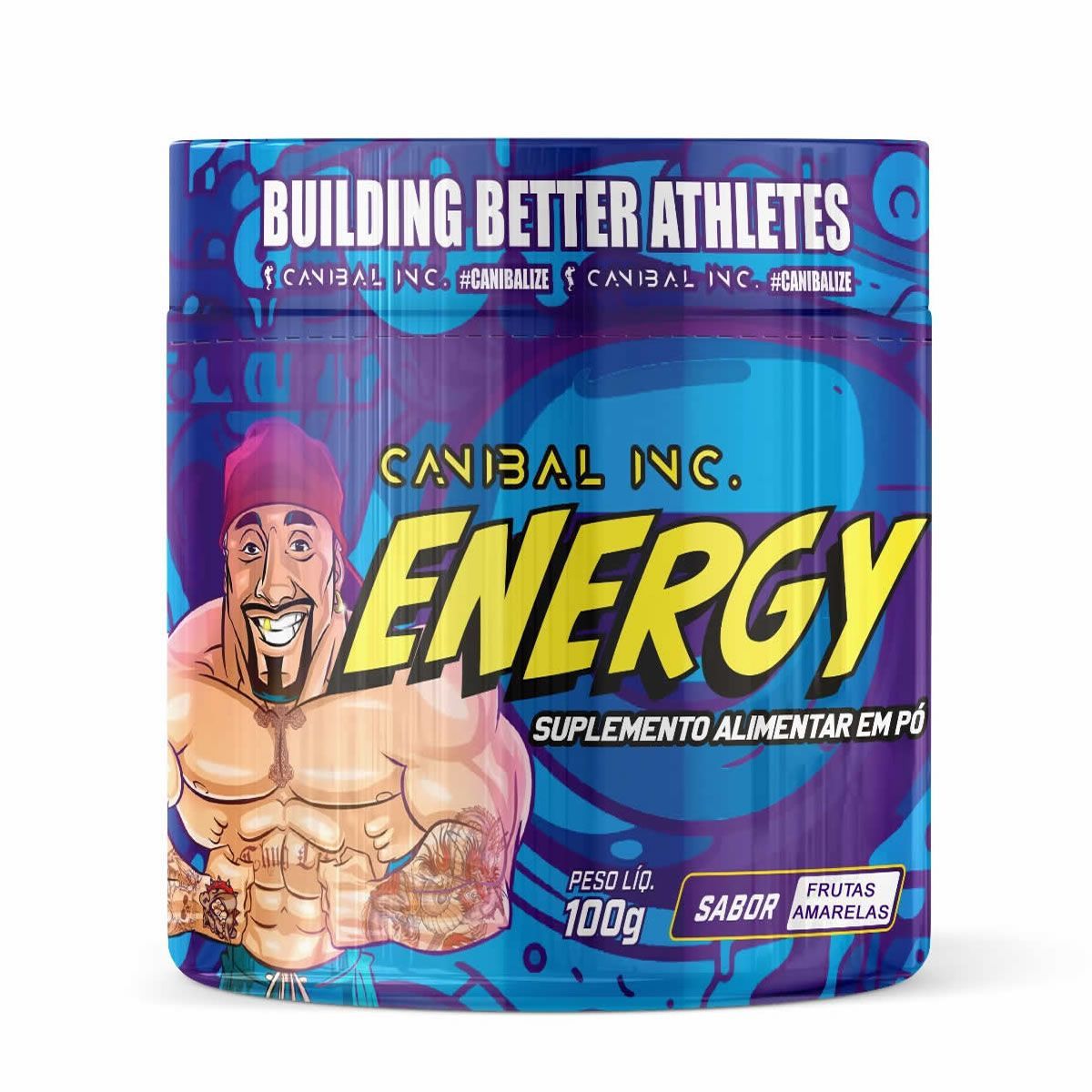 Canibal Energy - 100g frutas Amarelas - Canibal