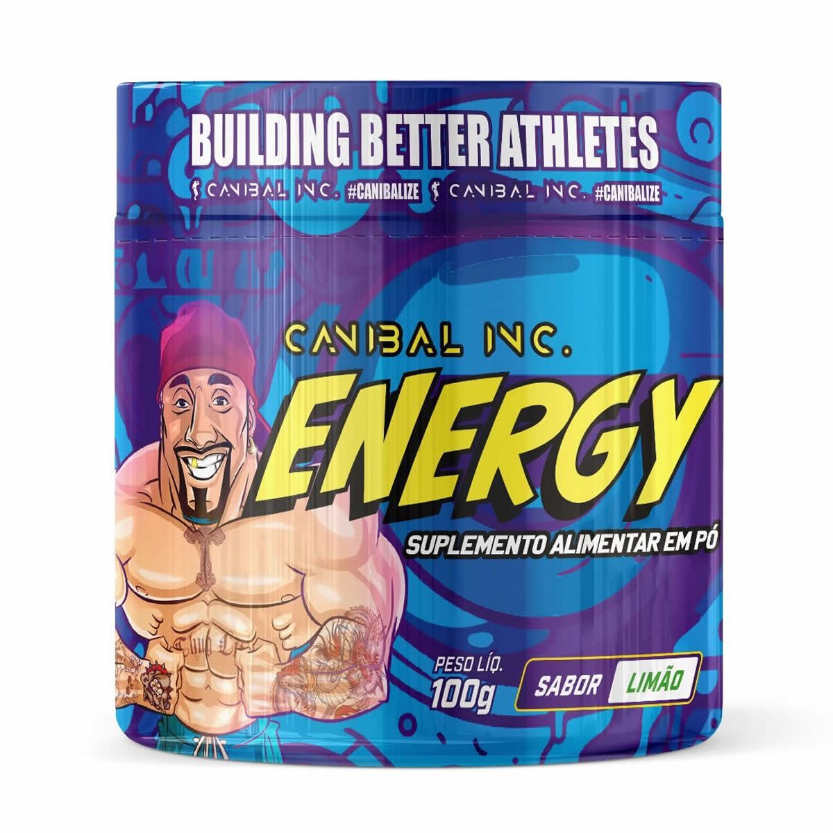 Canibal Energy - 100g lim�o - Canibal