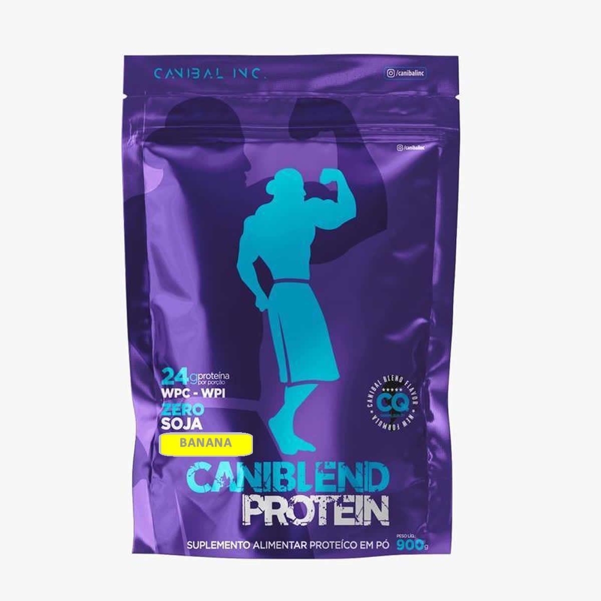 Caniblend Protein - 900g Refil Banana - Canibal