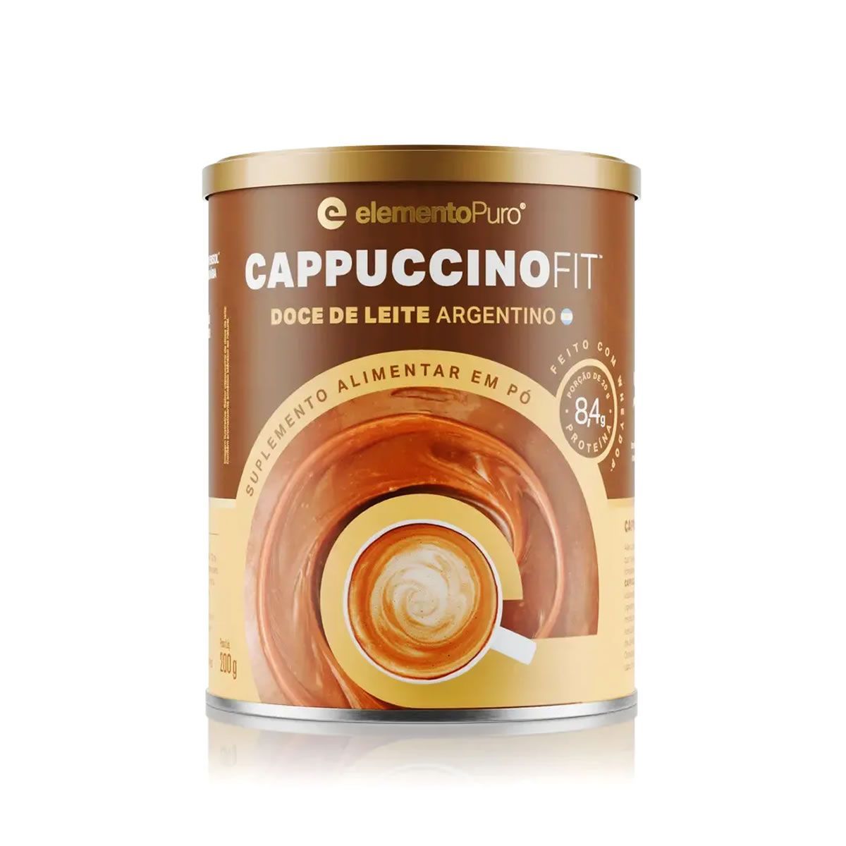 CappuccinoFit - 200g Doce de Leite - ElementoPuro