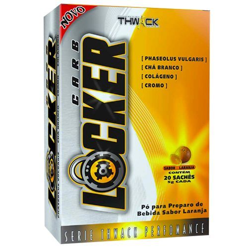Carb Locker - 20 saches Sabor Laranja - BodyAction