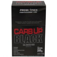 Carb Up Gel Black - Sabor Laranja 10 sach�s - Probi�tica