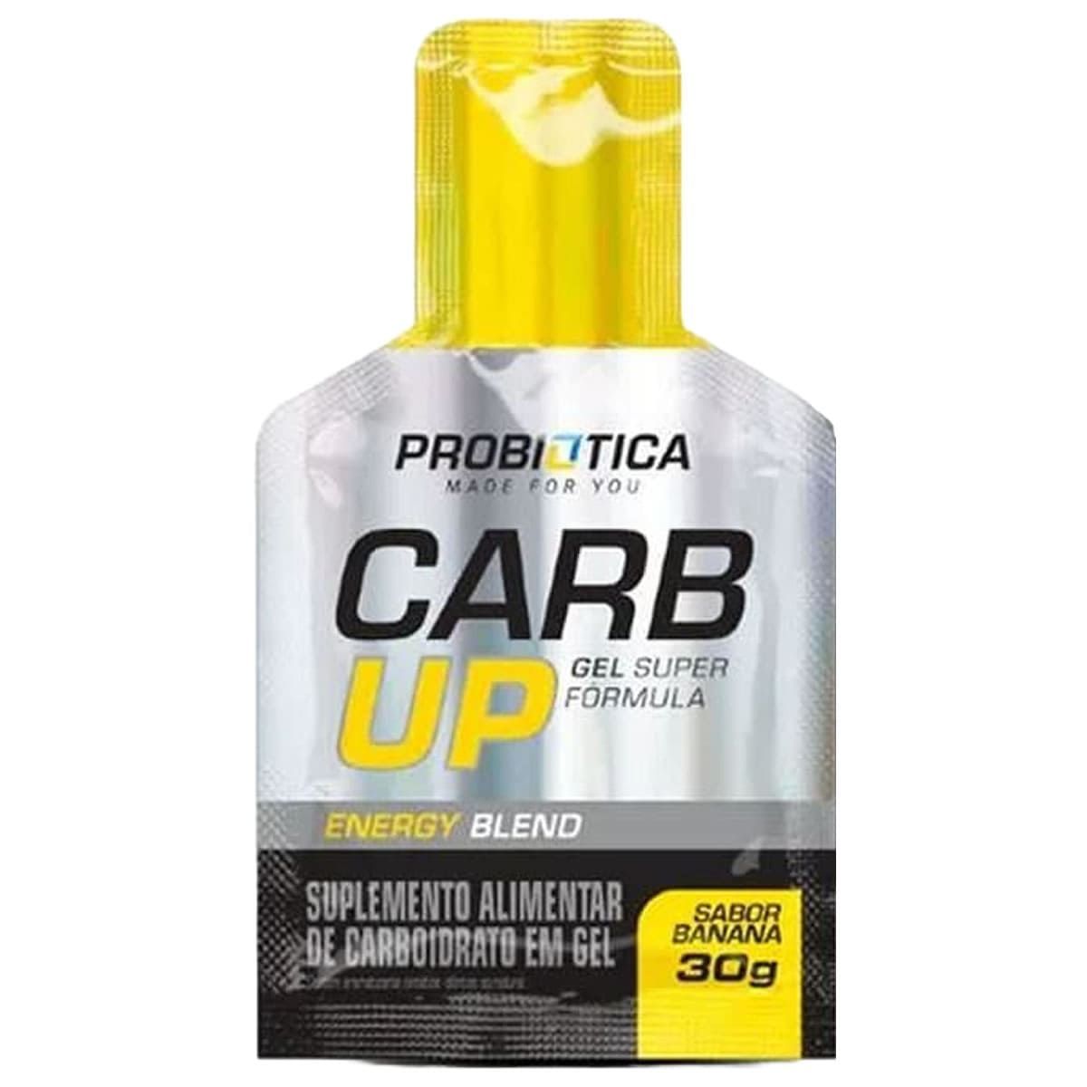 Carb UP Gel Super F�rmula - 1 sach� 30g Banana - Probi�tica*** Data Venc. 09/11/2023
