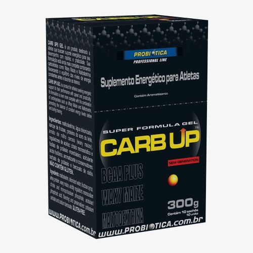 Carb Up Gel Super F�rmula - Banana 10 sach�s - Probi�tica