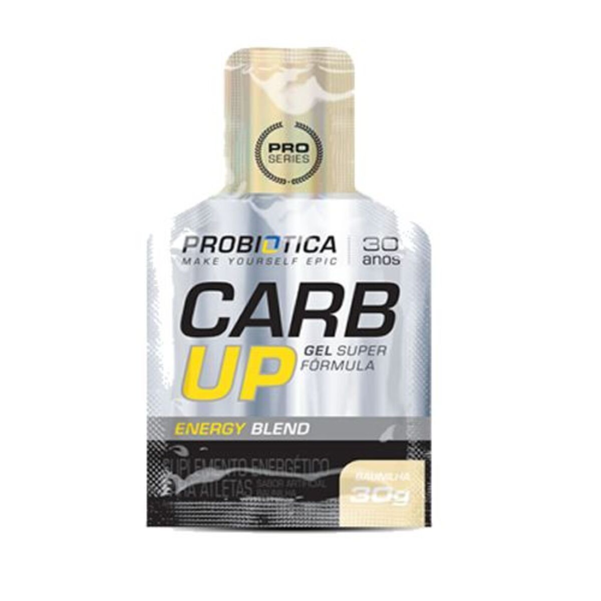 Carb UP Gel Super F�rmula - 1 Sach� 30g Baunilha - Probi�tica*** Data Venc. 6/11/22
